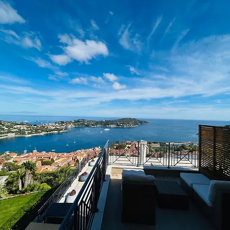 Magnificent 140 Sqm Duplex With Panoramic Sea View アパート ヴィルフランシュ・シュル・メール